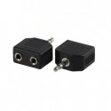 Adaptor jack 3.5mm la 2 Jack 3.5mm mama