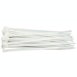 Coliere din Plastic 290x3.6mm 100 buc alb