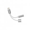 Adaptor casti iphone cu incarcare